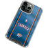 NBA Oklahoma City Thunder Jersey iPhone 14 Pro Clear Case